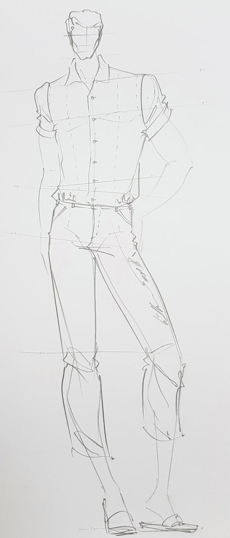 Male Garment Illustration, Male Model Sketch, Male Fashion Sketches, Male Fashion Illustration, Male Sketches, Male Body Drawing, Fashion Sketches Men, Croquis Fashion, Fashion Sketching