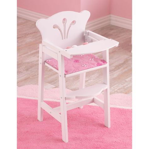 Wooden baby high chair