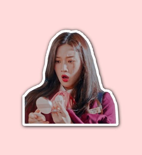 True Beauty Stickers Printable, Kdrama Nails, True Beauty Stickers, Kdrama Stickers, True Beauty Kdrama, Moon Ga Young, Korean Stickers, Flower Gift Ideas, Diary Ideas