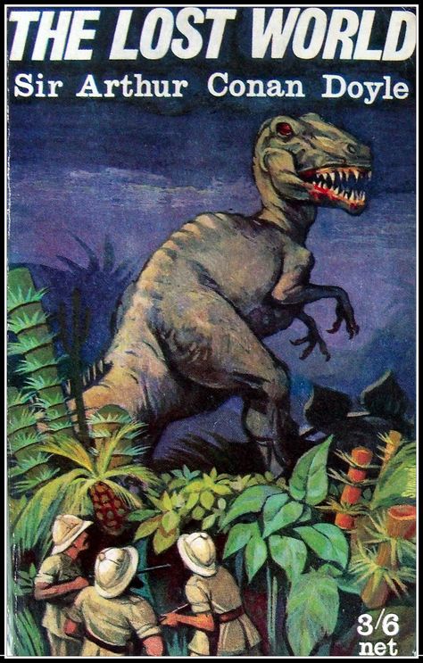 The Lost World by Sir Arthur Conan Doyle | This edition published in 1960 by John Murray ltd Michael Crichton, Lost World, Prehistoric World, Sir Arthur Conan Doyle, The Lost World, Arthur Conan, Conan Doyle, Science Fiction Books, Arthur Conan Doyle