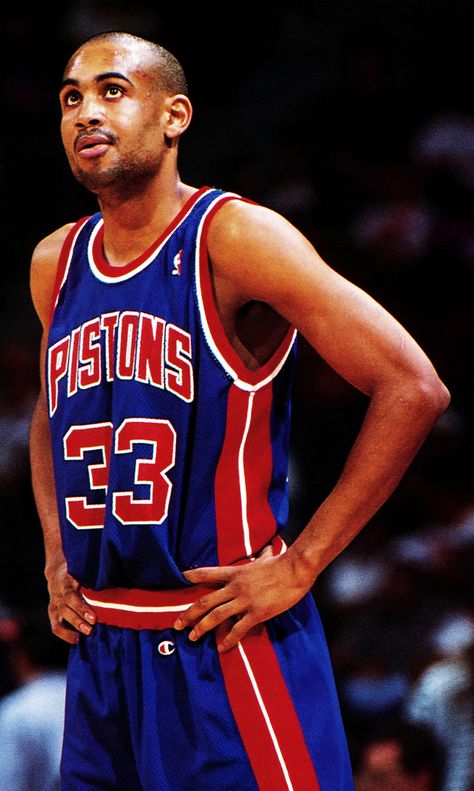 Grant Hill Bad Boy Pistons, Nba Photos, Rudy Gobert, Grant Hill, Detroit Sports, Sports Team Logos, Basketball Star, Sport Icon, Nba Stars