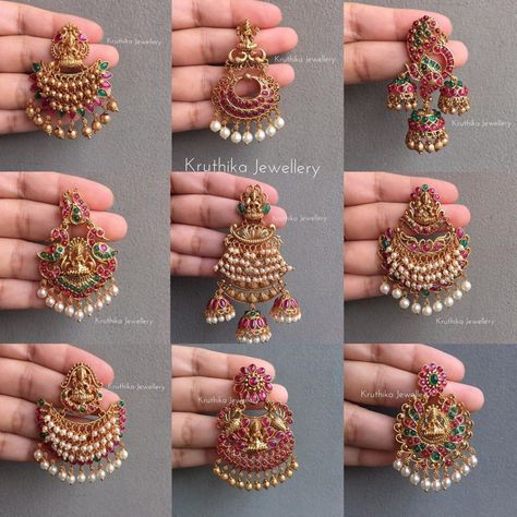 Chandbalis Earrings Gold, Antique Earrings Studs, Ear Piercings Aesthetic, Tattoos Ear, Oxidised Jhumka, Tattoo Ear, Piercings Aesthetic, Stone Earrings Gold, Kemp Jewellery