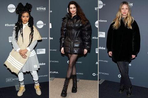 Sundance Film Festival Style, Sundance Film Festival 2023, Sundance Film Festival Fashion, Female Sprinter, Sha Carri Richardson, Smart Coat, Festival 2023, Teyana Taylor, Sundance Film Festival