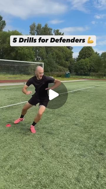 FootyTutor on Instagram: "5 drills for defenders 🧱⚽️

Share with a young defender 🤝🏾

What position should we do next?

When you are ready, say goodbye to stinky boots 👉🏽 @freshdrypro 

Follow @footytutor for more 📲

🎥: @prolific.soccer" Soccer Defense, Soccer Drills, Drills, Say Goodbye, Defense, Soccer, Boots, On Instagram, Quick Saves