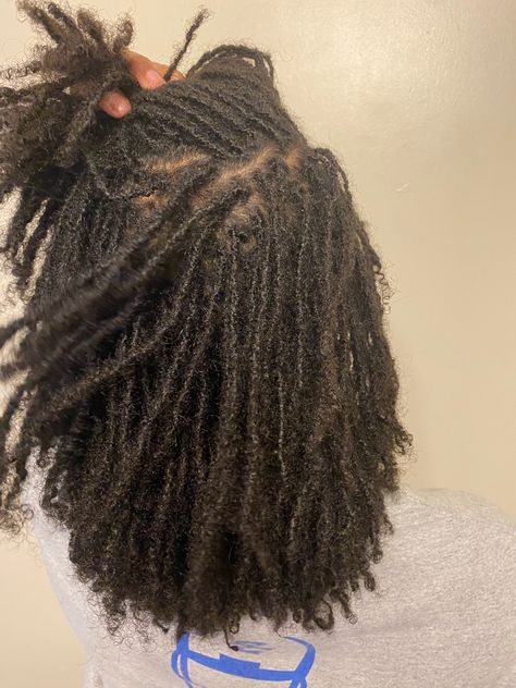 #microlocs #sisterlocks #locs #dreadlocks #twostrandtwists #starterlocs #locstyles Mini Locs Dreadlocks, Micro Locs Aesthetic, 4c Microlocs, Womens Locs, 200 Locs, Micro Locs Starter, Starter Microlocs, Mini Locs, Micro Locks