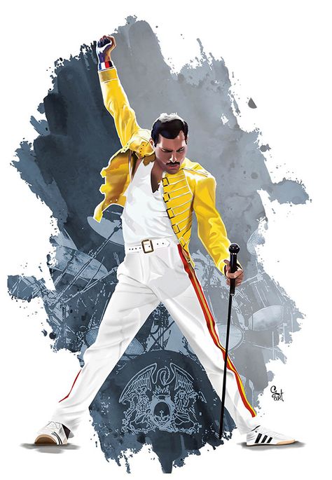 Freddie Mercury Drawing, Rockstar Poster, Mercury Drawing, Stamp Illustration, Queen Rock Band, Queens Wallpaper, Beatles Art, Freddy Mercury, Print Music