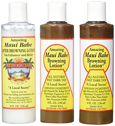 Browning Lotion, Maui Babe Browning Lotion, Maui Babe, Beauty Hacks Skincare, Best Lotion, Kukui Nut, Sun Lotion, Simple Skincare Routine, Oil Light