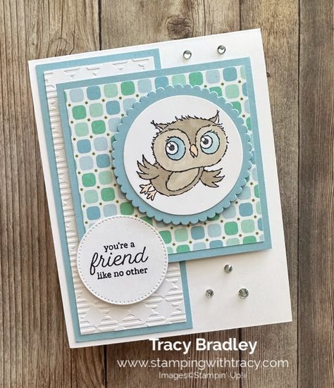 Stampin Up Owls, Dandy Designs Stampin Up Cards, Stampin Up Owl Cards, Stampin Up Dandy Designs Dsp, Adorable Owls Stampin Up Cards Fun Fold, Dandy Designs Dsp, Adorable Owls Stampin Up Cards, Owl Cards Handmade Ideas, Stampinup Adorable Owls