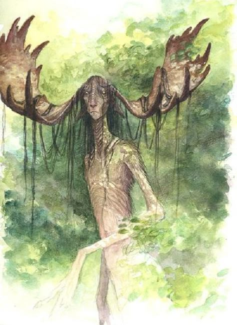 Faery Art, The Fae, The Dark Crystal, Forest Creatures, Fantasy Creatures Art, Mystical Art, Fairytale Art, Fairy Art, Woodland Creatures