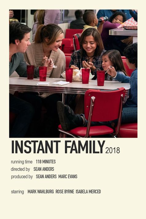 Instant Family Poster, Instant Family Movie Poster, Now And Then Movie Poster, Movie Recommendations Poster, Instant Family Movie, Family Comedy Movies, Netflix Movie Poster, Family Polaroid, Family Movies To Watch