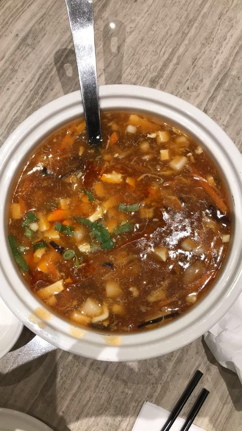 [i ate] seafood hot and sour soup Hot N Sour Soup, Chinese Soup Recipes, Hot And Sour Soup, Sour Soup, Chinese Soup, Hot Soup, Food Images, The Hub, Soup Recipes