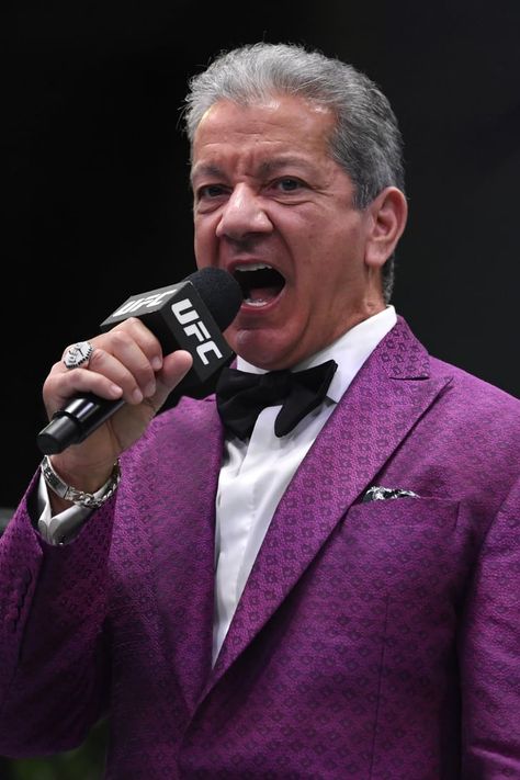 MMA Announcer Bruce Buffer Records Cameo Birth Announcements Ufc Tattoo, Bruce Buffer, Sports Announcer, Love Show, Baby Birth Stats, Design Page, Old Is Gold, Celebration Gif, Expecting Parents