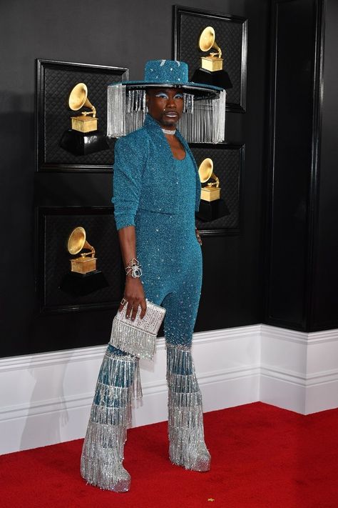 Grammys 2020 Red Carpet: All The Fashion, Outfits & Dresses Grammy Awards 2020, Grammys 2020, Billy Porter, Grammy Awards Red Carpet, Grammys Red Carpet, Versace Gown, Grace Elizabeth, Misty Copeland, Atelier Versace