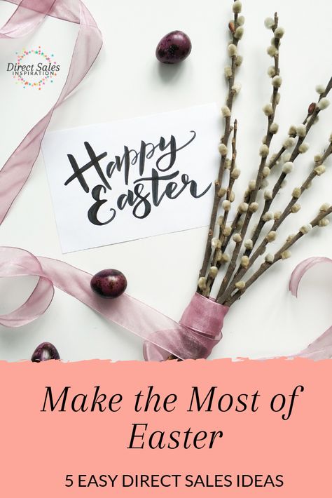 Rock your Easter and boost your direct sales biz with these 5 easy ideas. #directsales #directselling Happy Easter Messages, Happy Easter Quotes, Envelope Tutorial, Happy Easter Sunday, Easter Messages, Body Shop At Home, Facebook Party, Diy Envelope, Easter Images