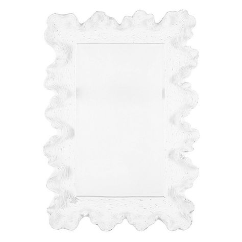 Atoll Rectangular Mirror with Clear Glass | Wall Decor | Ballard Designs Atoll Rectangular Mirror, Atoll Mirror, Woven Charger, Statement Mirror, Vanity Wall Mirror, Park Slope, Fun House, Design Library, Unique Mirrors