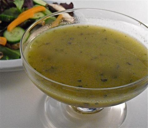 1905 Salad Dressing Recipe - DELICIOUS Vinaigrette!! I've had the 1905 Salad and it is wonderful. 1905 Salad Dressing, 1905 Salad, Ginger Salad Dressings, Columbia Restaurant, Salad Dressing Recipe, Florida Food, Marinade Sauce, Famous Recipe, Homemade Salads