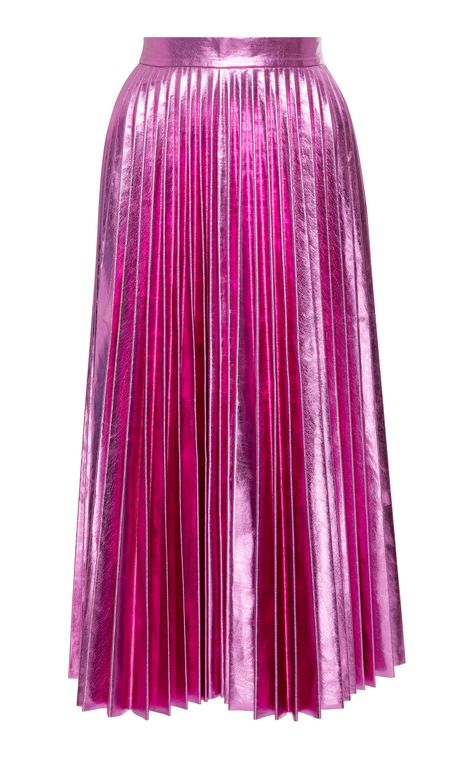 Pink Leather Skirt, Purple Midi Skirt, Satin Cami Dress, Metallic Pleated Skirt, Faux Leather Midi Skirt, Leather Pleated Skirt, Skirts Midi High Waisted, Purple Skirt, Faux Leather Skirt