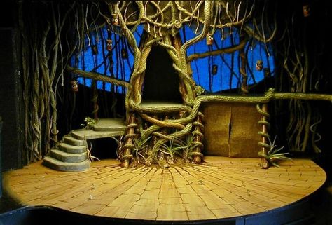 Set design ideas on Pinterest | Set Design, Scenic Design and Theatres Peter Pan Musical, Theatre Inspiration, Stage Designs, Kids Theater, Stage Set Design, Set Design Theatre, The Tempest, Theatre Design, Theatre Set