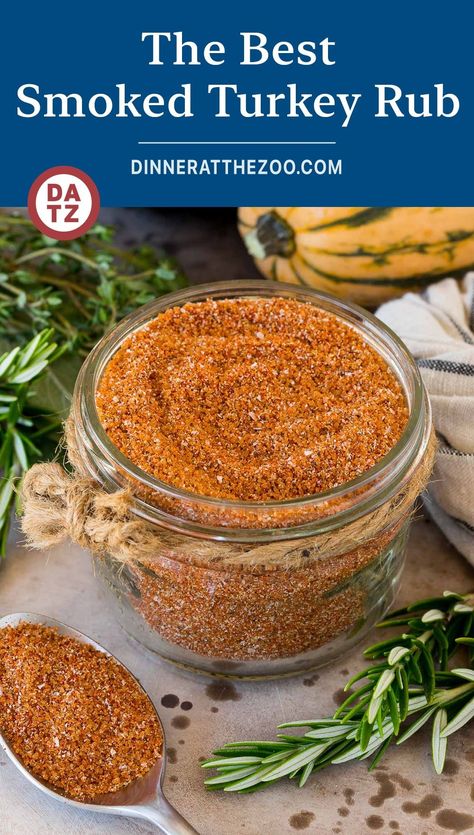 Smoked Turkey Rub Turkey Rub Recipes Thanksgiving, Smoked Turkey Rub Recipes, Homemade Spreads, Smoked Turkey Rub, Turkey Rub Recipes, Turkey Rub, Turkey Seasoning, Turkey Spices, Bbq Turkey