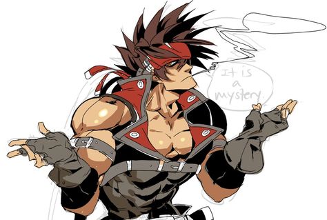 Sol Badguy, Gear Art, Guilty Gear, Digital Painting Tutorials, Art Style Inspiration, Character Design Male, Art Studies, Art Reference Photos, Character Concept