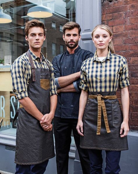 Coffee Shop Uniform, Barista Uniform, Barista Outfits, Chef Dress, Shop Uniform, Bartender Outfit, Waitress Outfit, Cafe Uniform, Waiter Uniform