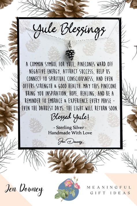 yule blessing Yule Eve Blessing, Yule Wishing Pine Cone, Runes For Yule, Happy Yule Quotes, Pinecone Symbolism, Yule Bells, Yule Quotes, Yule Cards, Yule Blessings