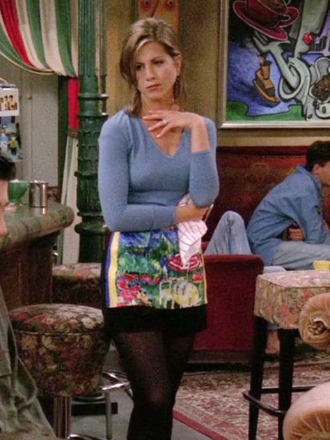 Rachel Green Apron Outfit, Rachel Green Outfits Waitress, Rachel Waitress, Rachel Green Waitress Outfits, Rachel Green Waitress, Rachel Green Work Outfits, Apron Outfit, Friends Rachel Outfits, Rachel Outfits