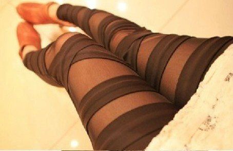 Fashion Cool Bandage Embellished Slim Black Leggings zzwpp Bandage Leggings, Net Leggings, Criss Cross Leggings, Ripped Leggings, Whimsical Fashion, Leggings For Women, Sammy Dress, Indie Brands, Black Leggings