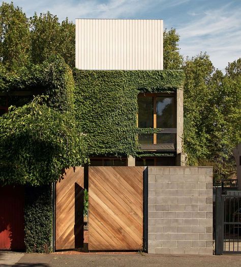 1970s Architecture, Compact House, Outdoor Bath, Timber Beams, Melbourne House, Timber Cladding, Light And Space, Growing Family, Sustainable Home