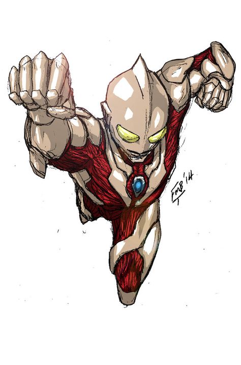 Tokusatsu Art, Ultraman Cosmos, Ultraman Suit, Ultra Man, Japanese Superheroes, Kaiju Art, Simple Cartoon, Giant Robots, Japan Art