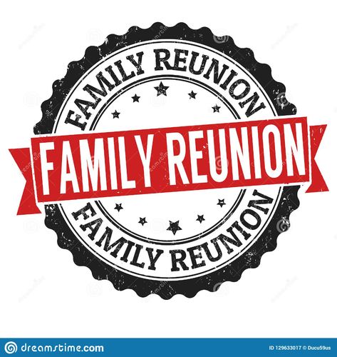 Family Reunion Sign, Family Reunion Signs, Family Reunion Logo, Family Tree Clipart, Preschool Labels, Family Reunion Svg, Unity Logo, Promotional Stickers, Debut Invitation