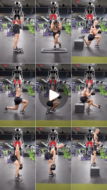 Alex Lueth | Online Coach on Instagram: "Kettlebell lower body exercises!

Here are some leg exercises you can add to your routine.

1) Toe elevated goblet calf raises
2) Front foot elevated goblet curtsy lunge
3) Goblet Bulgarian split squat (glute focus)
4) KB overhead split squats
5) Heel elevated goblet squats
6) KB single leg squats to bench
7) Bilateral KB sumo deadlifts
8) Bilateral KB Romanian deadlifts (RDL)
9) KB offset load step-up

Save this post for future reference!

DM me “SHRED” for my online coaching

Supplements I take: @transparentlabs
Save with code ‘ALEX’

#legday #legworkout #legsworkout #legdayworkout #fitness #workout #exercise #gymtips #gym" Lower Body Exercises, Split Squats, Leg Exercises, Goblet Squat, Leg Day Workouts, Bulgarian Split Squats, Body Exercises, Gym Tips, Split Squat