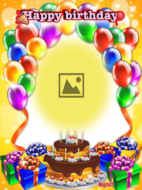 Happy Birthday Poster Ideas, Happy Birthday With Photo, Baby Birthday Poster, Happy Birthday Tia, Happy Birthday Photo Frame, Happy Birthday Photo Editor, Happy Birthday Gif Images, Happy Anniversary Photos, Environment Poster