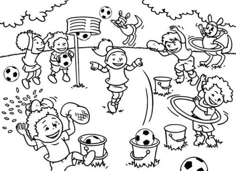 Sports Coloring Pages » Turkau Sport Kindergarten, Shopkins Colouring Pages, Elsa Coloring Pages, Sports Coloring Pages, Kids Worksheet, Sports Illustration, Transportation Preschool, Kids Cartoon Characters, Flag Coloring Pages