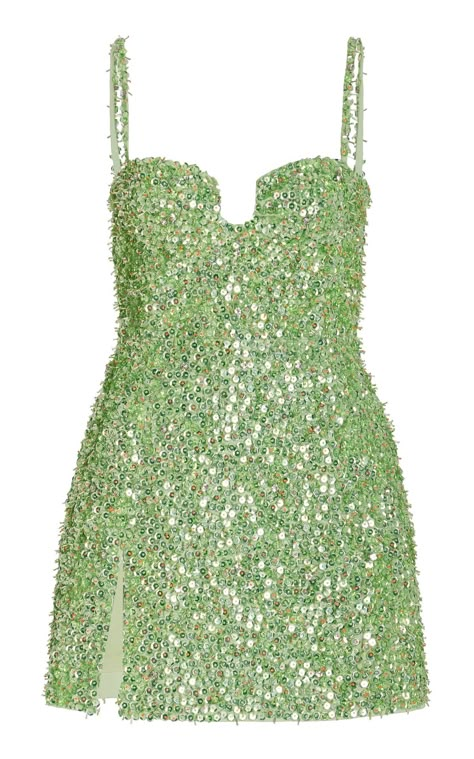 The 3 Holiday Fashion Trends to Know, According to Moda | Who What Wear Moda Operandi Dress, Sparkly Sequin Dress, Swift Tour, Tour Outfits, Custom Dress, Looks Party, Dress Inspo, Satin Mini Dress, Dress Sewing