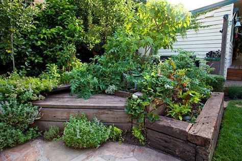 Herb Combinations, Urban Gardening Ideas, Urban Garden Design, Potager Garden, Veg Garden, Urban Gardening, Vegetable Garden Design, Easy Garden, Courtyard Garden