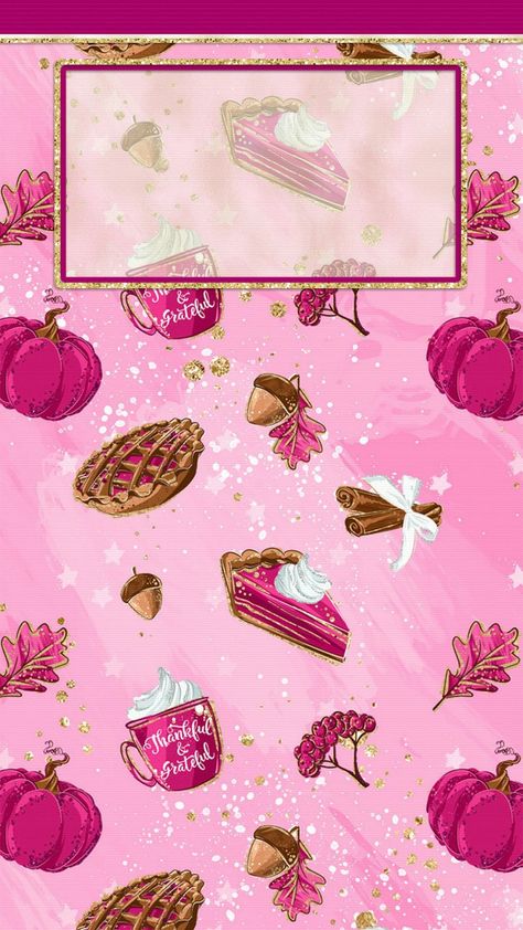 Pink Pumpkin Wallpaper, Pink Thanksgiving Wallpaper, Hello November Wallpaper, Matching Backgrounds, Iphone Lock Screen Wallpaper, Thanksgiving Wallpapers, Goodnotes Cover, Iphone Lock Screen, Pink Thanksgiving