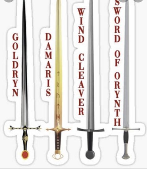 Wind Cleaver Manon, Throne Of Glass Fan Art Swords, Sjm Swords, Goldryn Throne Of Glass Tattoo, Goldryn Tattoo, Throne Of Glass Characters, Throne Of Glass Quotes, Sara J Maas, Throne Of Glass Fanart