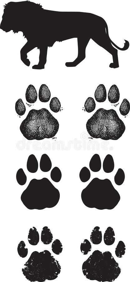 Realistic lion tracks or footprints. In three illustrated styles , #spon, #tracks, #lion, #Realistic, #styles, #illustrated #ad Lion Paw Print Tattoo, Tattoo For Brother, Lion Paw Print, Cat Paw Tattoos, Lion Art Tattoo, Paw Drawing, Lion King Cakes, Paw Tattoo, Yearbook Themes