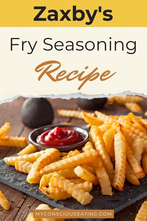 Zaxby's Fry Seasoning sprinkled on fries Jacks Fry Seasoning, Zaxby’s French Fry Seasoning, Zaxbys Fry Seasoning Recipe, Zaxbys Copycat Recipes, Homemade Fry Seasoning, Zaxbys Fries Seasoning Recipe, Zaxbys Sauce Recipe, Best French Fry Seasoning, Season Fries Recipe