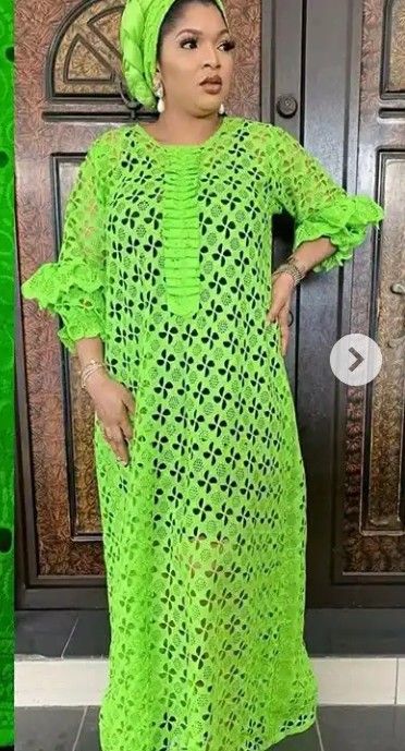 Cord Lace Bubu Style, Cord Lace Styles, Nice Long Dresses, Free Gown, Gown Styles For Ladies, Chiffon Styles, Lace Kaftan, Gown Outfit, Kaftan Styles