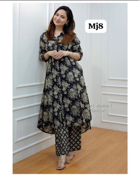 * *Women COORD SET* Product Info. *KURTI FABRIC* 👉 Fabric :HEAVY RAYON WOD BEAUTIFUL PRINT 👉 , L(38), XL(40), XXL(42) *PLAZO FABRIC* FABRIC RAYON WID BEAUTIFUL PRINT *LENGTH:-39"* *Price:- 740/-* Free shipping gujrat MADE IN INDIA*mj8* *QUALITY EK LEVEL UP* . . . #kurta #trendingreels #trendingsongs #fashion #fashionblogger Women Coord Set, Suit Neck Designs, Stylish Kurtis Design, Beaded Party Dress, Anarkali Dress Pattern, Kurta Set For Women, Simple Kurta Designs, Designer Kurti Patterns, Stylish Short Dresses