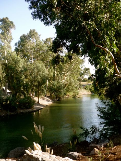 The Jordan River Jordan River Aesthetic, The Jordan River, Biblical Archaeology, Jordan River, Easy Valentine Crafts, Baby Photo Editing, Calm Waters, Church Poster, River Photography