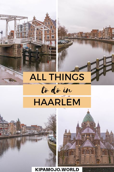 Haarlem is a must-visit city in the Netherlands and perfect for a day trip from Amsterdam. Check out our one-day itinerary, including Amsterdamse Poort, Molen De Adriaan and Teylers Museum. #travelblog #europetravel #travelcouple #beautifuldestinations #visitthenetherlands #explorethenetherlands Haarlem Netherlands, Day Trips From Amsterdam, North Holland, Some Beautiful Pictures, Netherlands Travel, Train Ride, Have A Day, On A Rainy Day, The Perfect Day