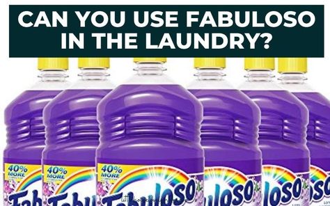 If you’re like me, you probably have a few bottles of Fabuloso multi-purpose cleaner around your house. It’s a great ... Read more The post Can You Use Fabuloso in Laundry? appeared first on Little House Lovely Home. Fabuloso Cleaner Uses, Fabuloso Cleaner, Washing Clothes By Hand, Multipurpose Cleaner, Toilet Cleaner, Household Cleaner, Natural Cleaners, Liquid Hand Soap, Lovely Home