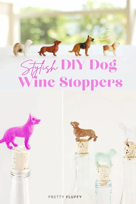 Dog Diy Projects, Dog Themed Crafts, Dogs Diy Projects, Living With Dogs, Diy Dog Collar, Dog Diy, Dog Wine, Diy Dog Bed, Dog Projects