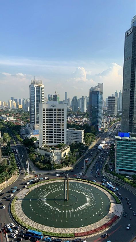 Jakarta View, Jakarta Photography, Jakarta City, Anime Picture Hd, Building Aesthetic, Road Photography, Indonesian Art, Story Ideas Pictures, Booking Flights