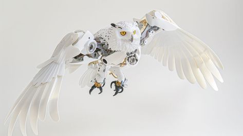 Discover and download free images Mechanical Majesty: The Robotic Owl in Flight https://aifusionart.com/mechanical-majesty-the-robotic-owl-in-flight/?utm_source=facebook&utm_medium=social&utm_campaign=ReviveOldPost Robotic Owl, Robotic Animals, Owl In Flight, Oc Design, Fusion Art, Cute Couple Dp, Couple Dp, Download Free Images, In Flight