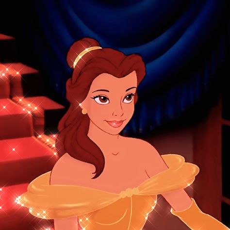 Isabellacore Aesthetic, Disney Characters Belle, Belle Icon, Belle Aesthetic, Disney+ Icon, Disney Princess Characters, Disney Princess Belle, Belle Beauty And The Beast, Disney Icons