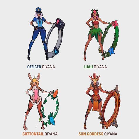 Jinx & Lux on Instagram: “Qiyana skin concepts . .by: @neburaart . #skinconcept #leagueoflegends #qiyana” League Of Legends Fan Skins, Female Warriors, League Of Legends Characters, Lol League Of Legends, Monster Girl, Character Design References, Illustration Character Design, Character Designs, Character Outfits